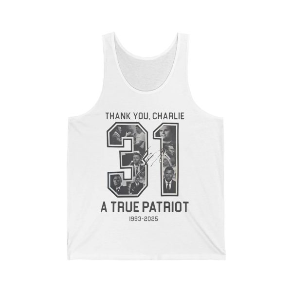 Thank You Charlie A True Patriot 1993 2025 Shirt