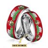 The Grnch x Christmas Silver Tungsten Ring
