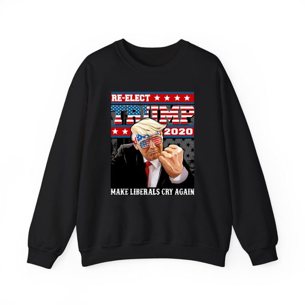Thomas Jacob Re elect Trump 2020 Make Liberals Cry Again Shirt