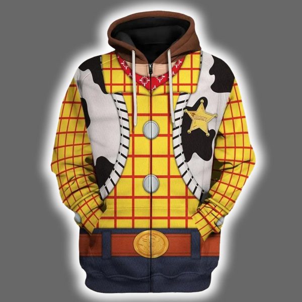 Toy Story Woody Halloween Costume Hoodie Joggers 2