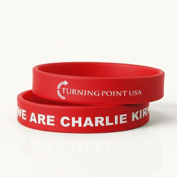 We Are Charlie Kirk Turning Point USA Wristband