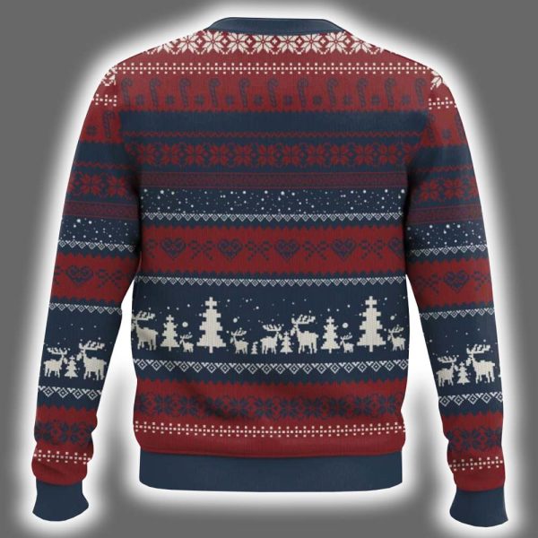 Xmas Baking Cookie Tester Gingerbread Men Ugly Christmas Sweater 3