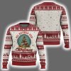 Xmas Book Lover All Booked For Christmas Tree Ugly Christmas Sweater