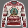 Xmas Book Lover All Booked For Christmas Tree Ugly Christmas Sweater 2