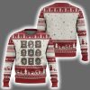 Xmas Cat Vintage Kitten Victorian Holly Wreath Ugly Christmas Sweater