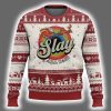 Xmas LGBT Slay All Day Sleigh Rainbow Ugly Christmas Sweater 2