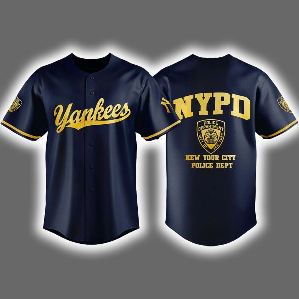 Yankees Never Forget NYPD 2025 Jersey