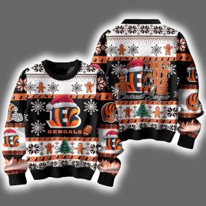 Bengals They Not Like Us Ugly Christmas Sweater