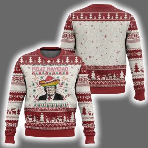 Mexico Xmas Trump Feliz Navidad Ugly Christmas Sweater