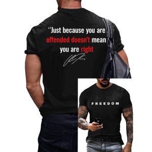 Charlie Kirk Freedom Two-Sided Shirt