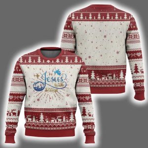 Jesus Is The Reason For The Season Ugly Christmas Sweater