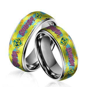 Scooby-Doo Silver Tungsten Ring