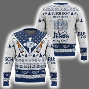 Busch Light Ugly Christmas Sweater
