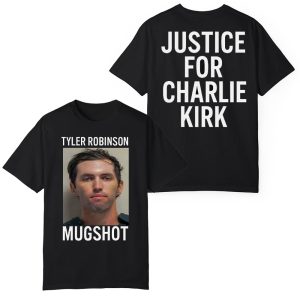 Tyler Robinson Mugshot Shirt Justice For Charlie Kirk Shirt