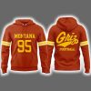 1995 Montana Grizzlies Throwbacks Uniform Hoodie Joggers Cap