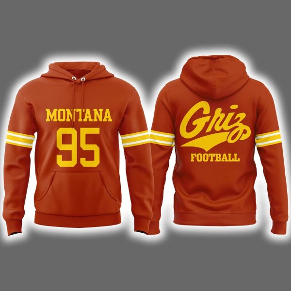 1995 Montana Grizzlies Throwbacks Uniform Hoodie Joggers Cap