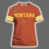 1995 Montana Grizzlies Throwbacks Uniform Shirt 2