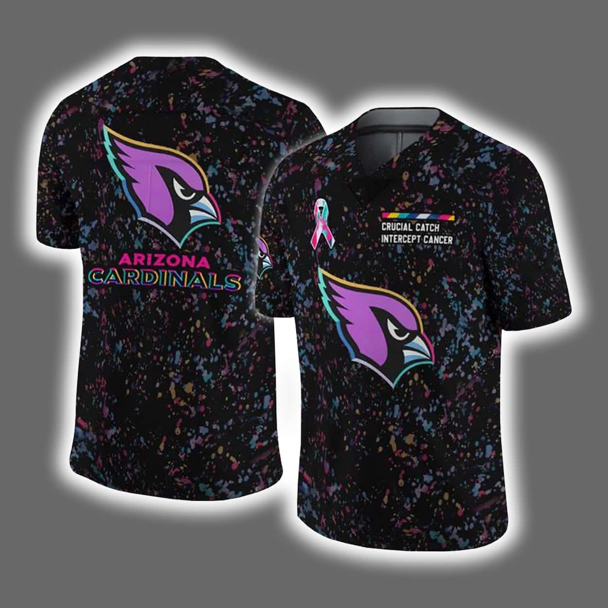 2025 Arizona Crucial Catch Intercept Cancer Jersey 2025 Arizona Crucial Catch Intercept Cancer Jersey