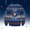 2025 Astros Skyline Ugly Christmas Sweater