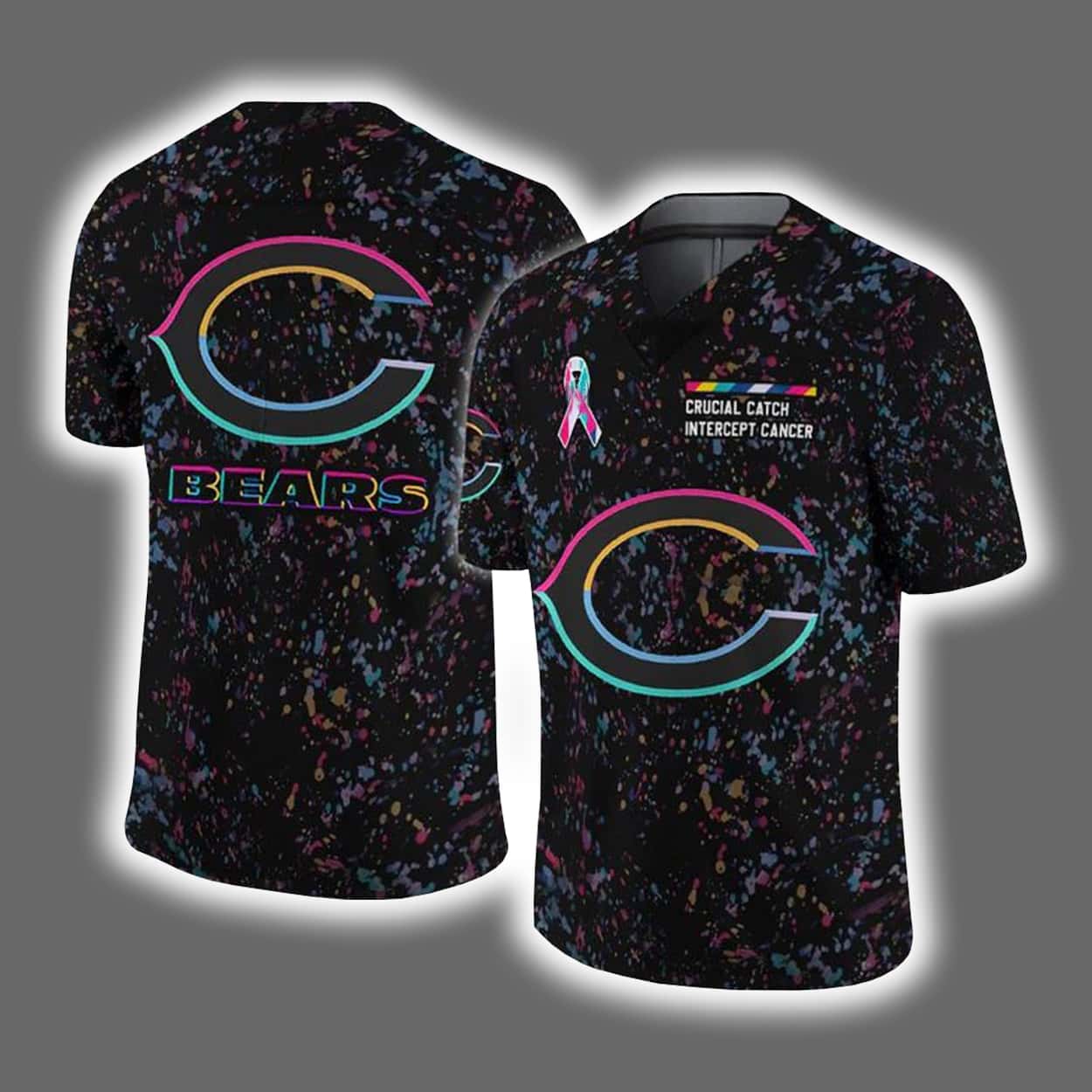2025 Bears Crucial Catch Intercept Cancer Jersey 2025 Bears Crucial Catch Intercept Cancer Jersey