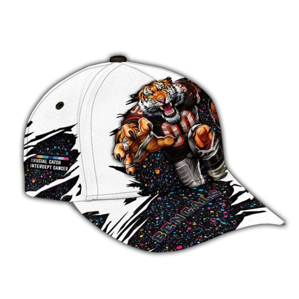2025 Bengals Crucial Catch Mascot Classic Cap 2