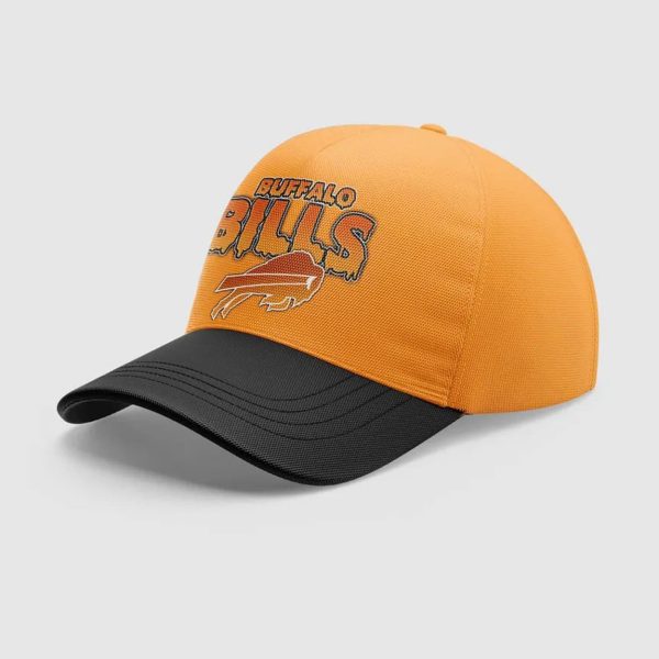 2025 Bills Happy Halloween Hoodie Cap 2
