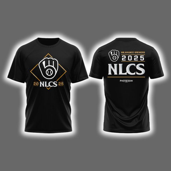 2025 Brewers NLCS Postseason Two-Sided Shirt