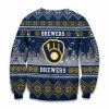2025 Brewers Skyline Ugly Christmas Sweater