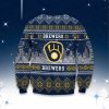 2025 Brewers Skyline Ugly Christmas Sweater