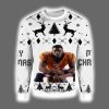 2025 Broncos Russell Wilson Ugly Christmas Sweater
