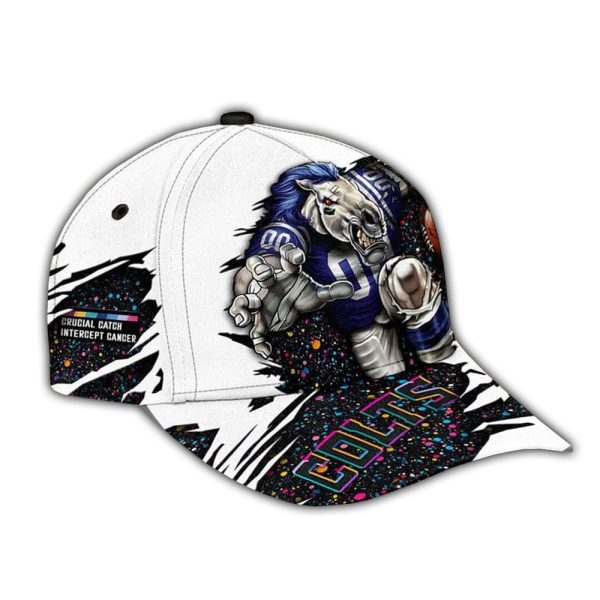 2025 Colts Crucial Catch Mascot Classic Cap 2