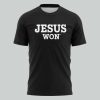 2025 Cornhuskers Jesus Won Two Sided Shirt 2