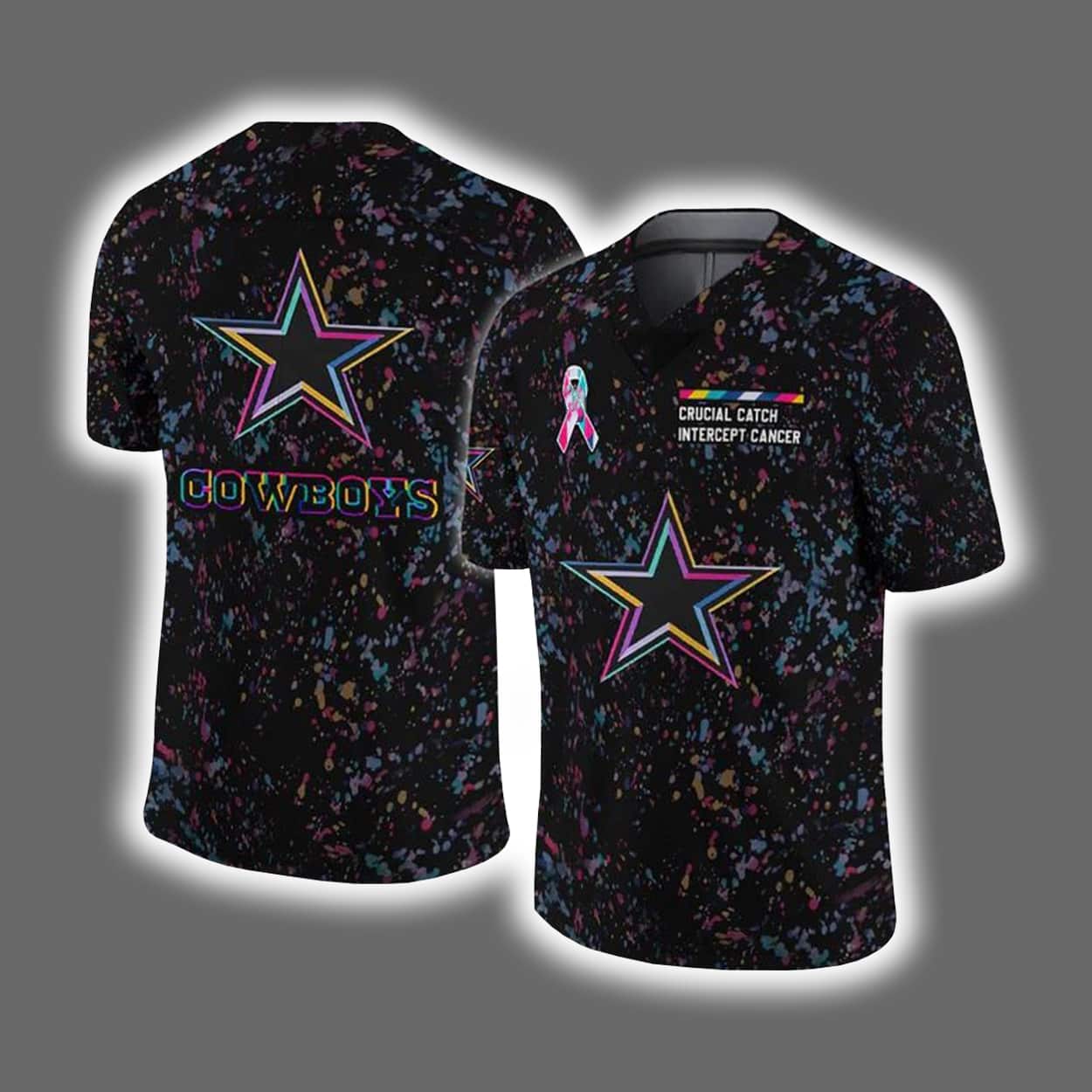 2025 Cowboys Crucial Catch Intercept Cancer Jersey 2025 Cowboys Crucial Catch Intercept Cancer Jersey