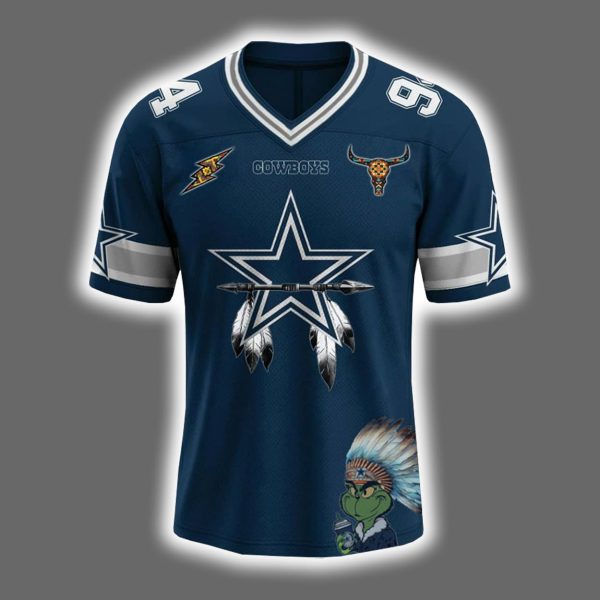 2025 Cowboys Grnch Native American Personalized Jersey 2