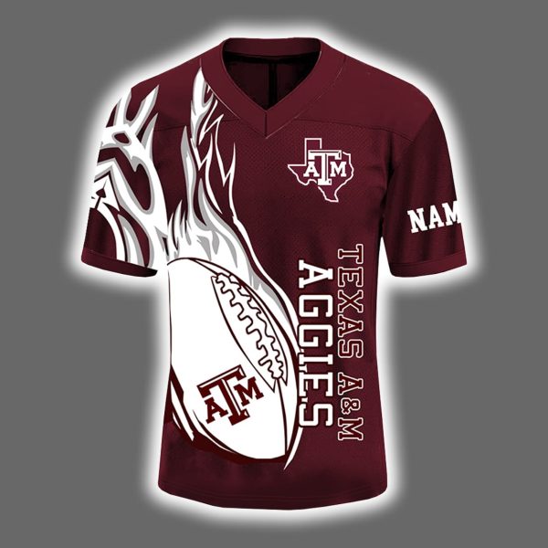 2025 Damn Right Im A Aggies Fan Personalized Jersey 2