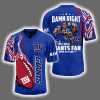 2025 Damn Right I'm A NY Giants Fan Personalized Jersey