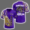 2025 Damn Right I'm A Ravens Fan Personalized Jersey