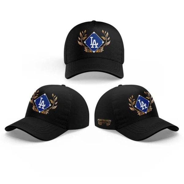 2025 Dodgers NLCS Champions Signature Hoodie Joggers Cap 2