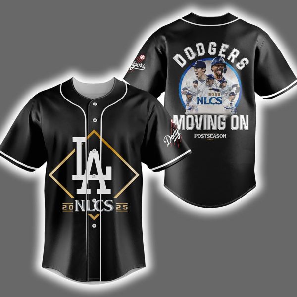 2025 Dodgers NLCS Moving On Jersey 3