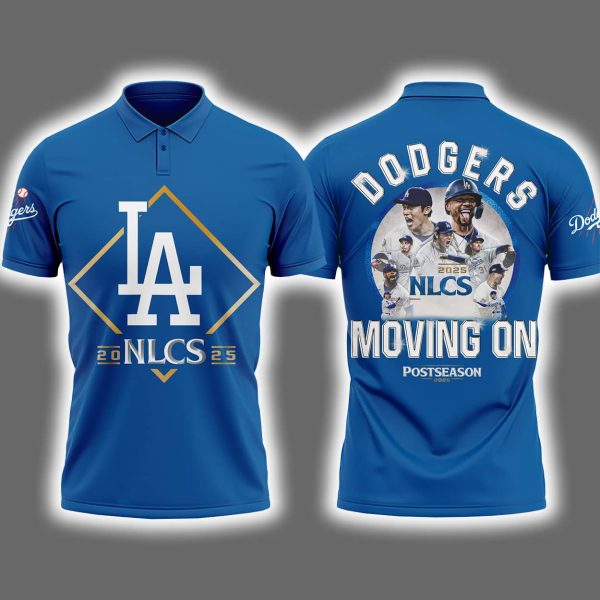 2025 Dodgers NLCS Moving On Polo Shirt