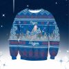 2025 Dodgers Skyline Ugly Christmas Sweater