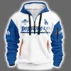 2025 Dodgers World Series Hoodie Half Zipper 2