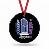 2025 Dodgers x Blue Jays World Series Christmas Ornament