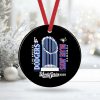 2025 Dodgers x Blue Jays World Series Christmas Ornament 2