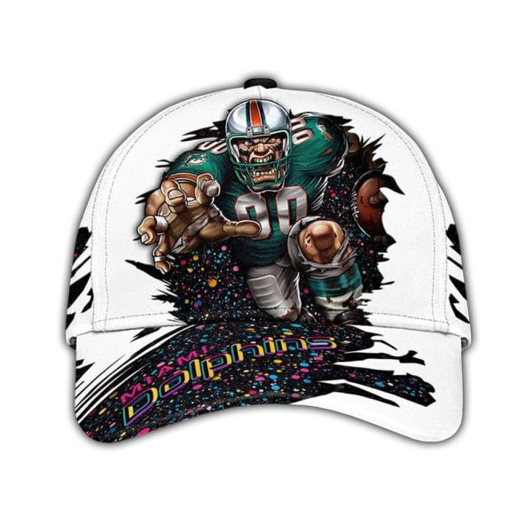 2025 Dolphins Crucial Catch Mascot Classic Cap