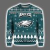 2025 Eagle Football Ugly Christmas Sweater 2