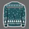 2025 Eagle Football Ugly Christmas Sweater 3
