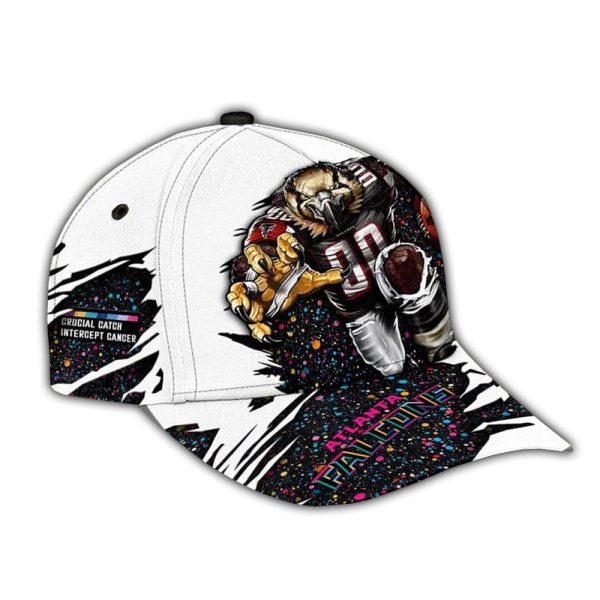 2025 Falcons Crucial Catch Mascot Classic Cap 2