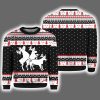 2025 Fck Elk Ugly Christmas Sweater