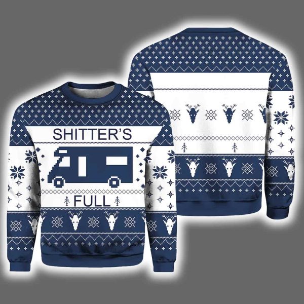 2025 Griswold Sh*tters Full Ugly Christmas Sweater